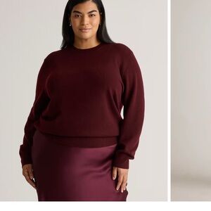 Quince Mongolian Cashmere Crewneck Sweater